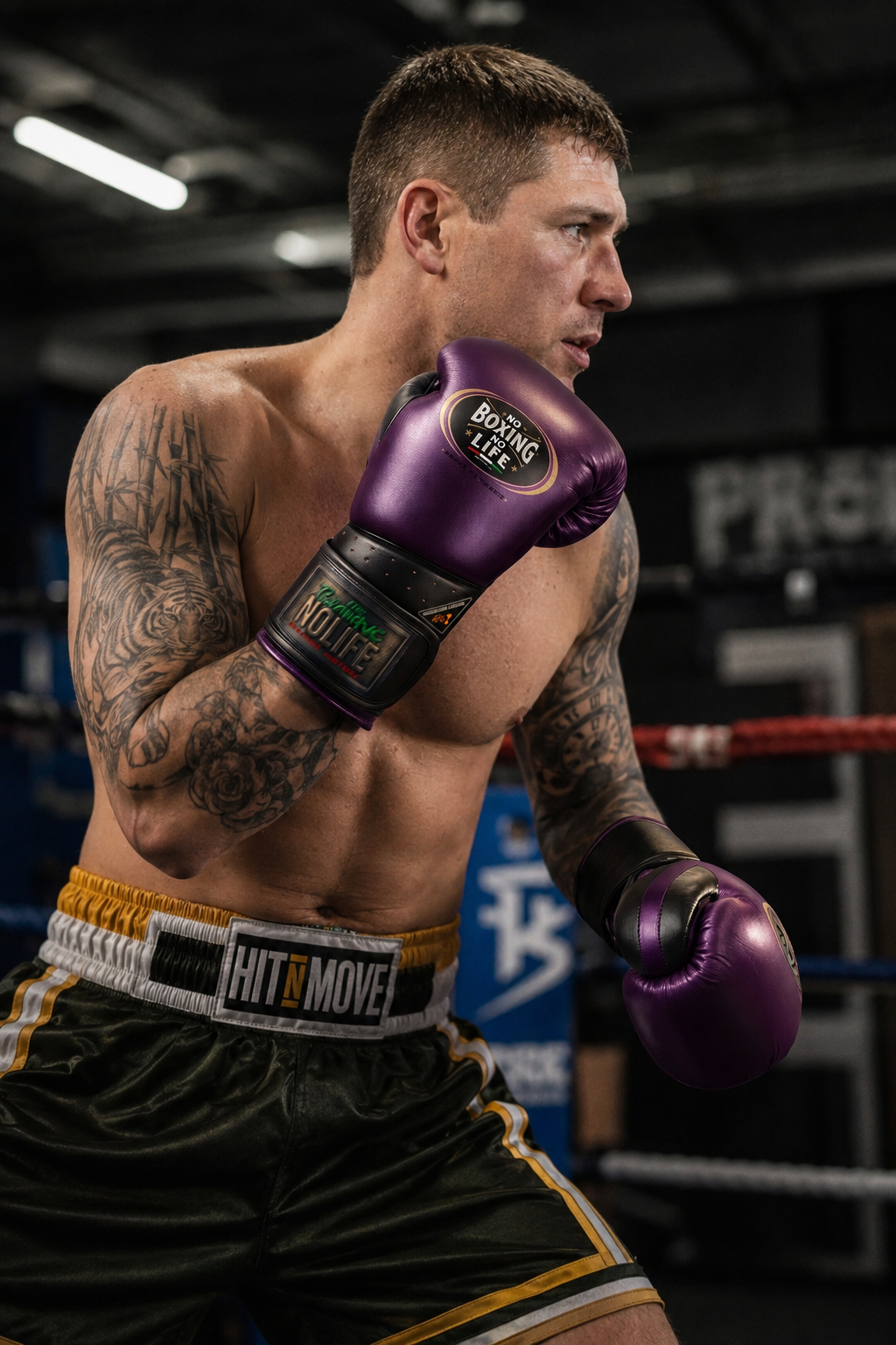 NO BOXING NO LIFE D3O + GEL Training Boxing Gloves