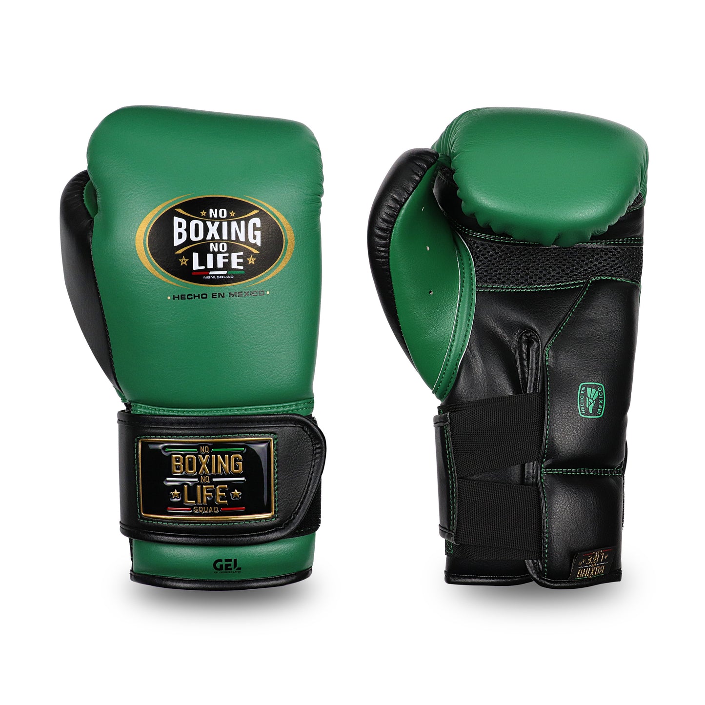 NO BOXING NO LIFE GEL Boxing Gloves – Dual Wrist Support Training Gloves