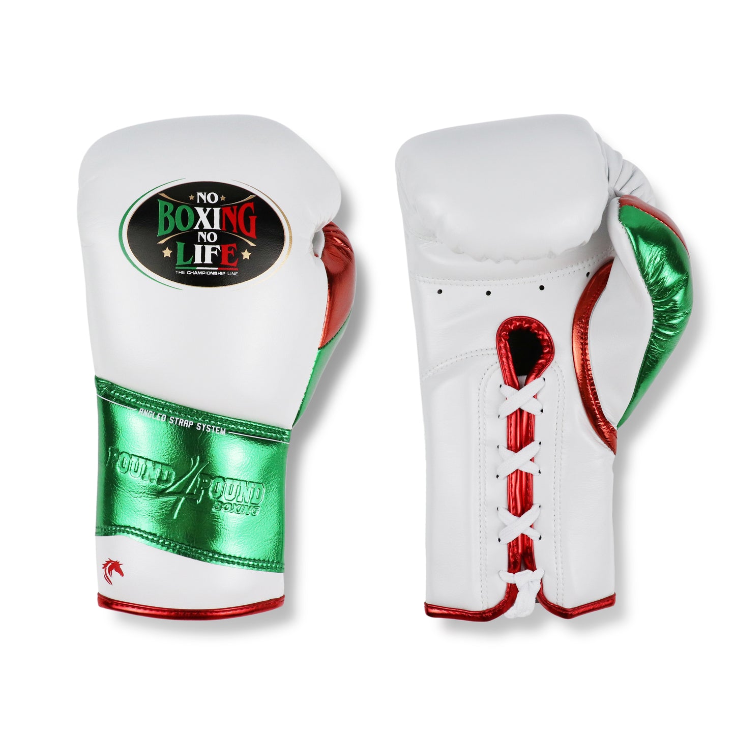 NO BOXING NO LIFE P4P Boxing Gloves – Horsehair-Like Latex Lining