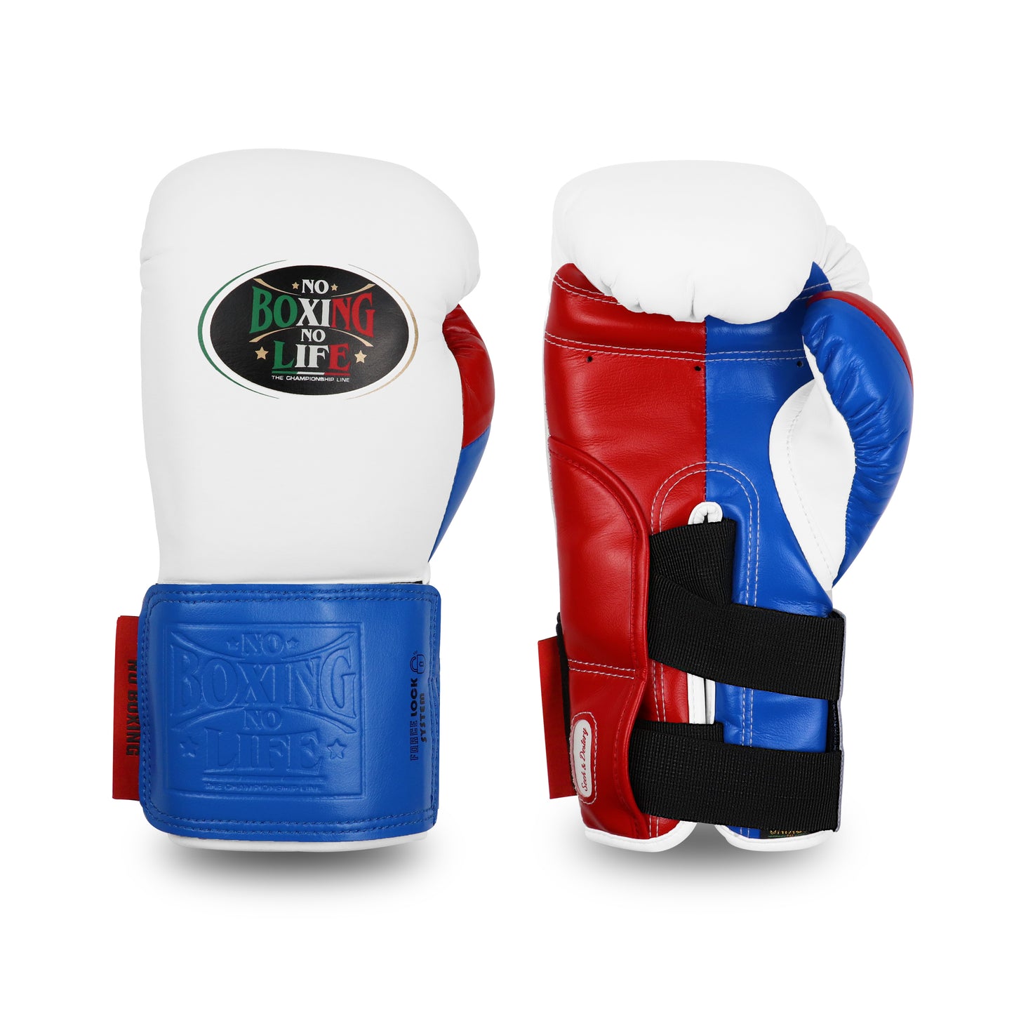 NO BOXING NO LIFE Seek and Destroy Boxing Gloves – Reinforced Hook-and-Loop Edition
