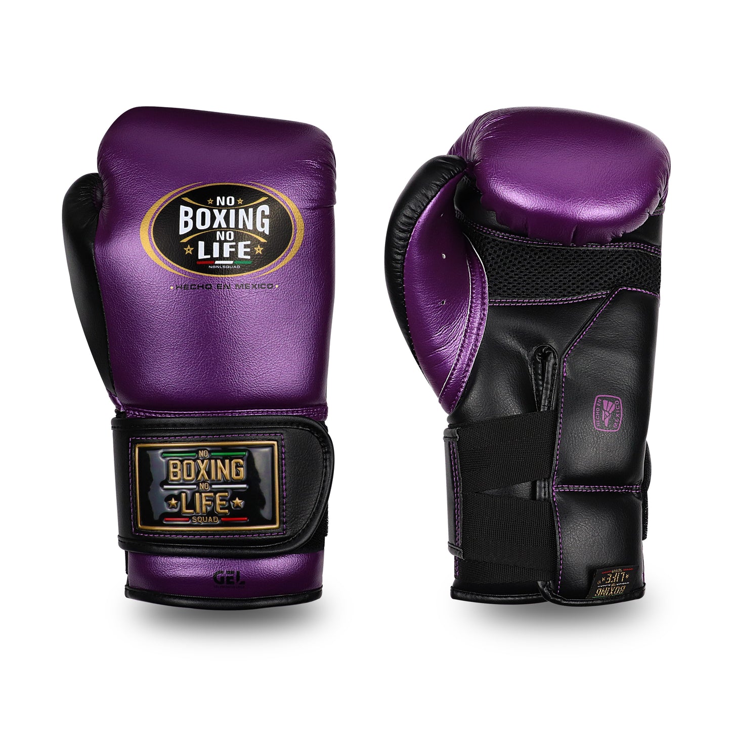 NO BOXING NO LIFE GEL Boxing Gloves – Dual Wrist Support Training Gloves