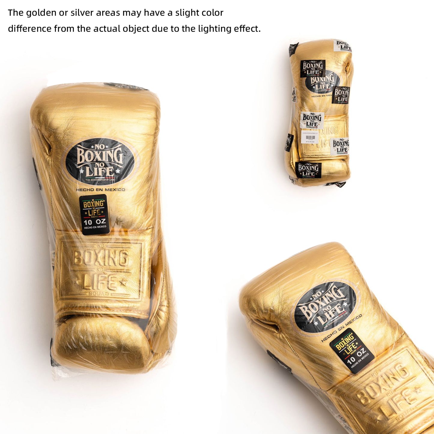NO BOXING NO LIFE Horsehair Fight Boxing Gloves