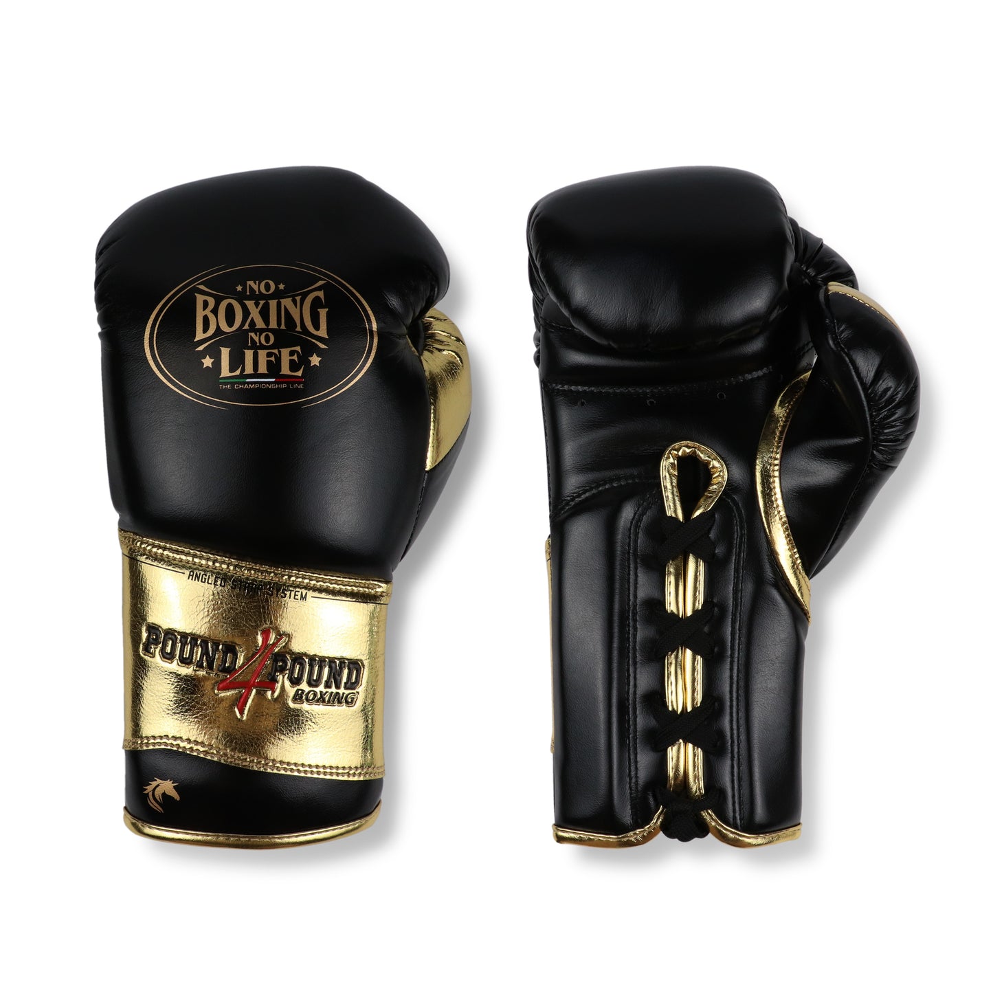 NO BOXING NO LIFE P4P Boxing Gloves – Horsehair-Like Latex Lining