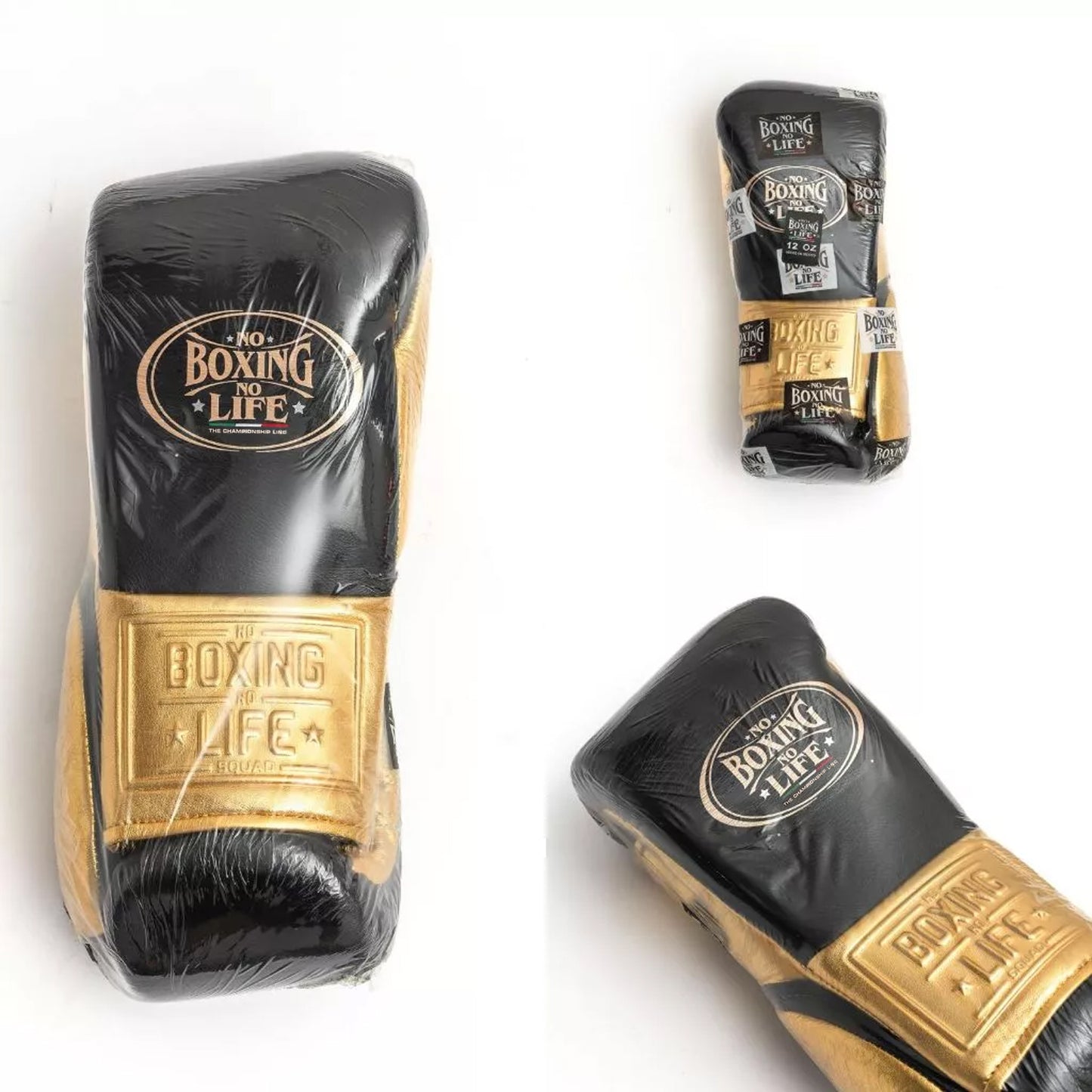 NO BOXING NO LIFE Horsehair Fight Boxing Gloves