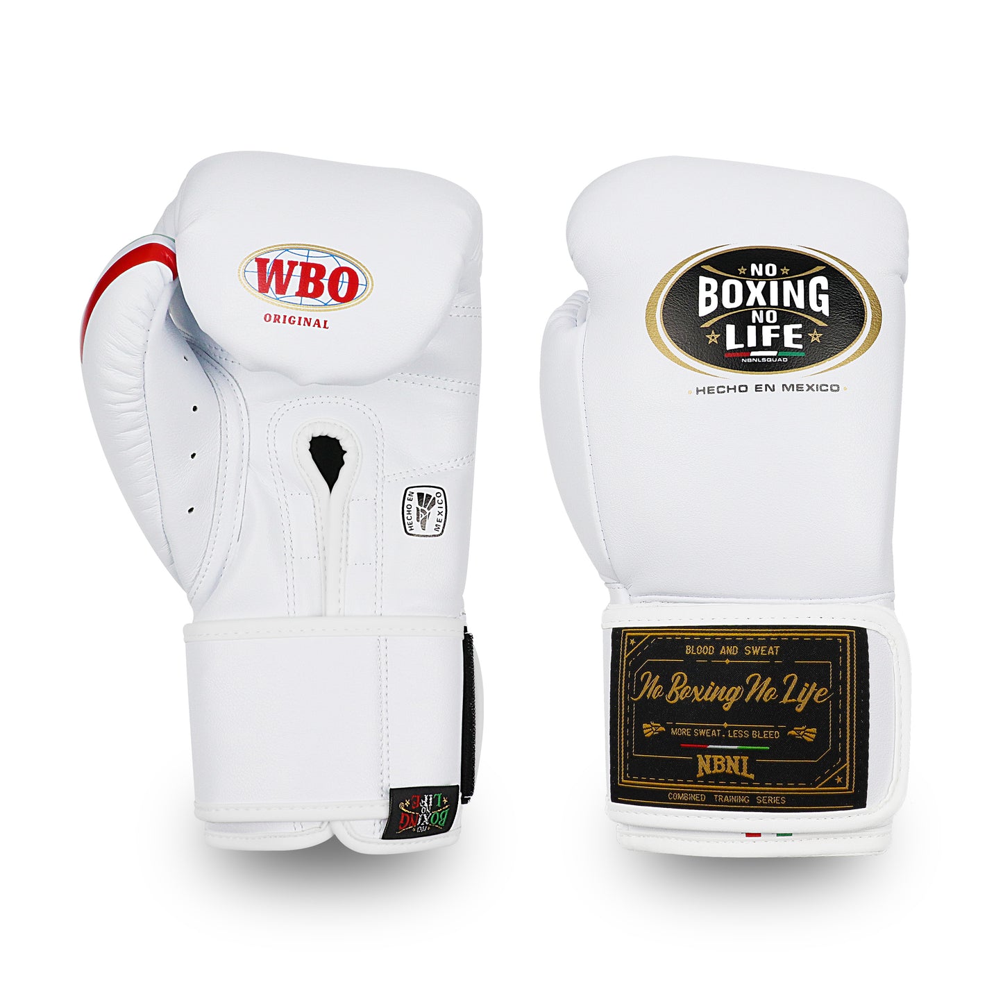 NO BOXING NO LIFE vintage leather Boxing Gloves
