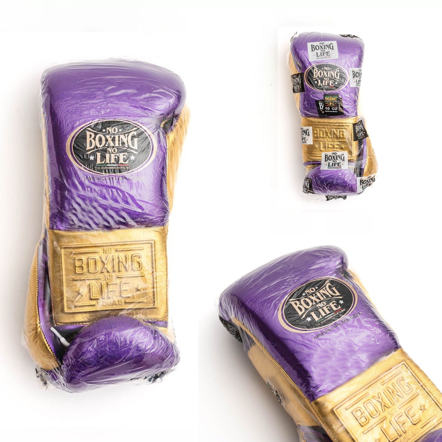 NO BOXING NO LIFE Horsehair Fight Boxing Gloves