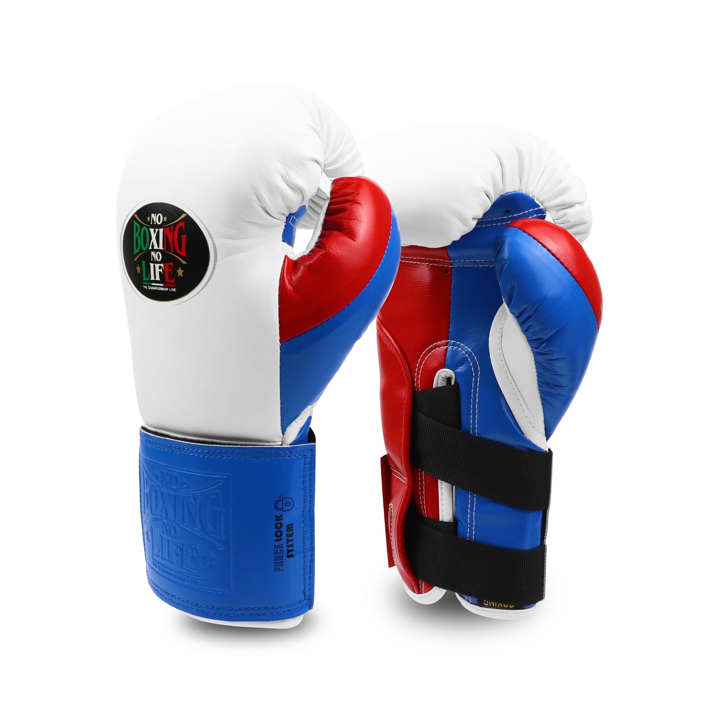 NO BOXING NO LIFE Seek and Destroy Boxing Gloves – Reinforced Hook-and-Loop Edition