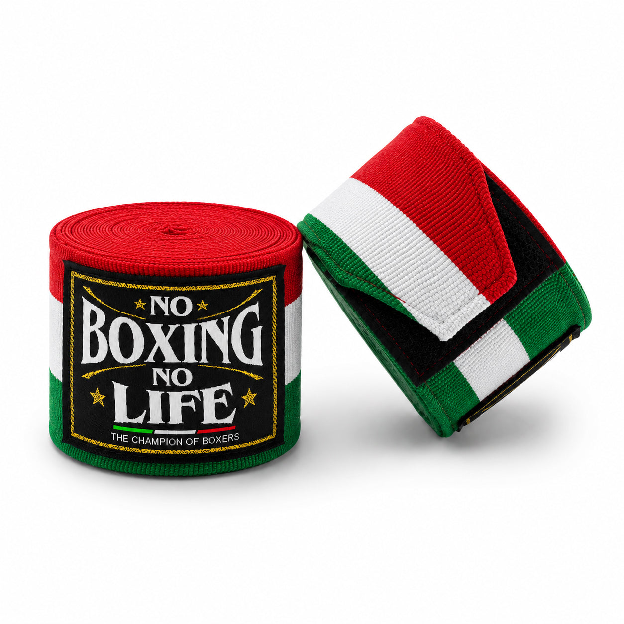 NO BOXING NO LIFE Elastic Mexican Hand Wraps