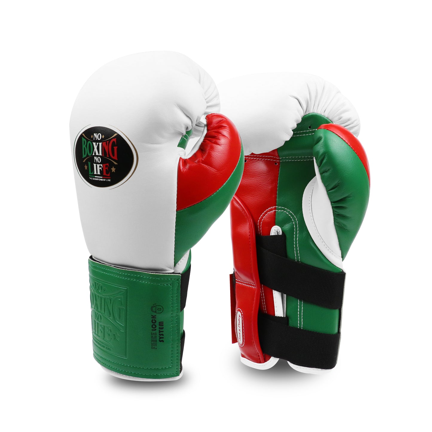 NO BOXING NO LIFE Seek and Destroy Boxing Gloves – Reinforced Hook-and-Loop Edition