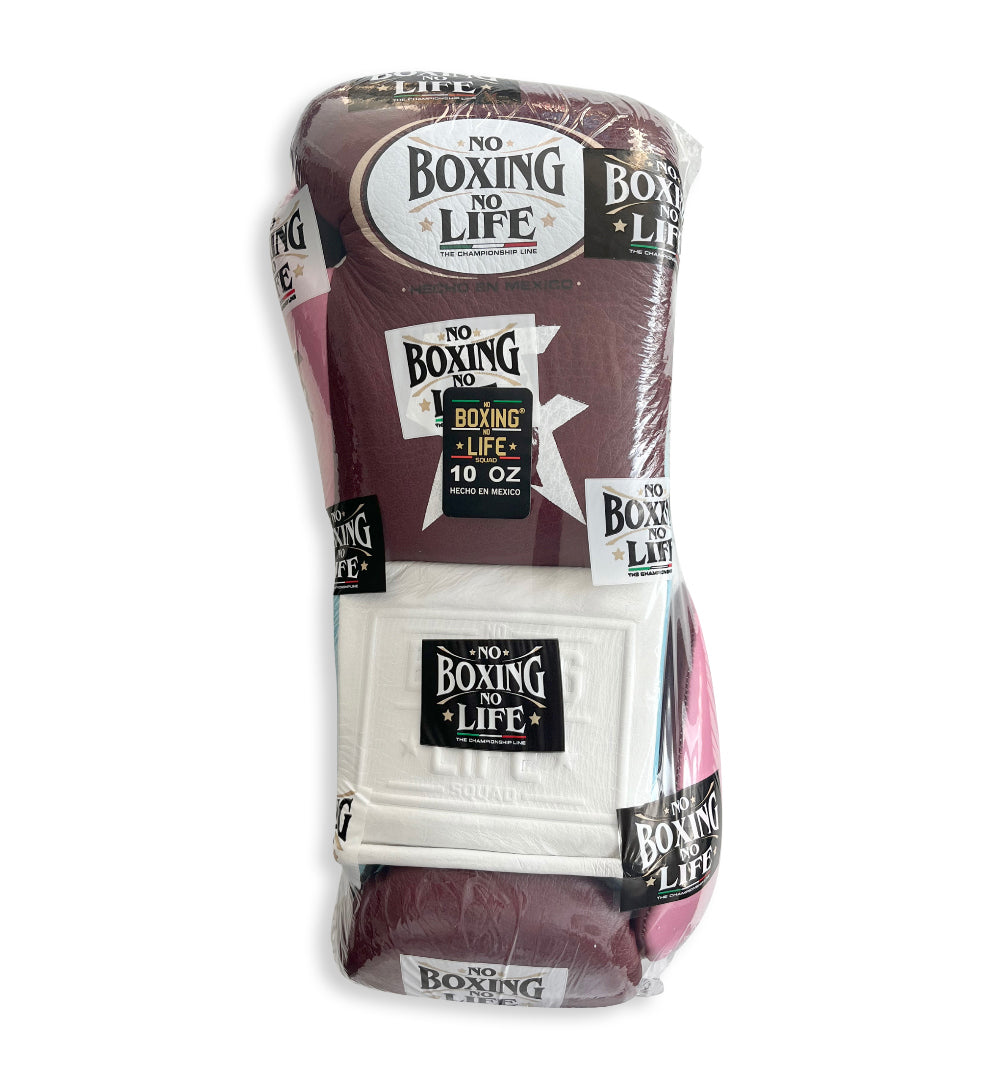 NO BOXING NO LIFE Horsehair Fight Boxing Gloves