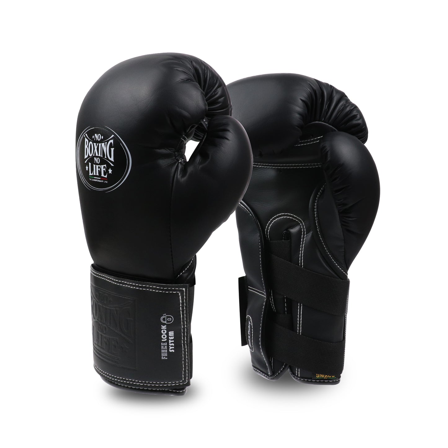 NO BOXING NO LIFE Seek and Destroy Boxing Gloves – Reinforced Hook-and-Loop Edition
