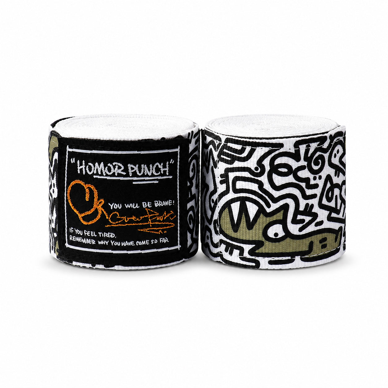 NO BOXING NO LIFE Multi-Print Boxing Hand Wraps 180"