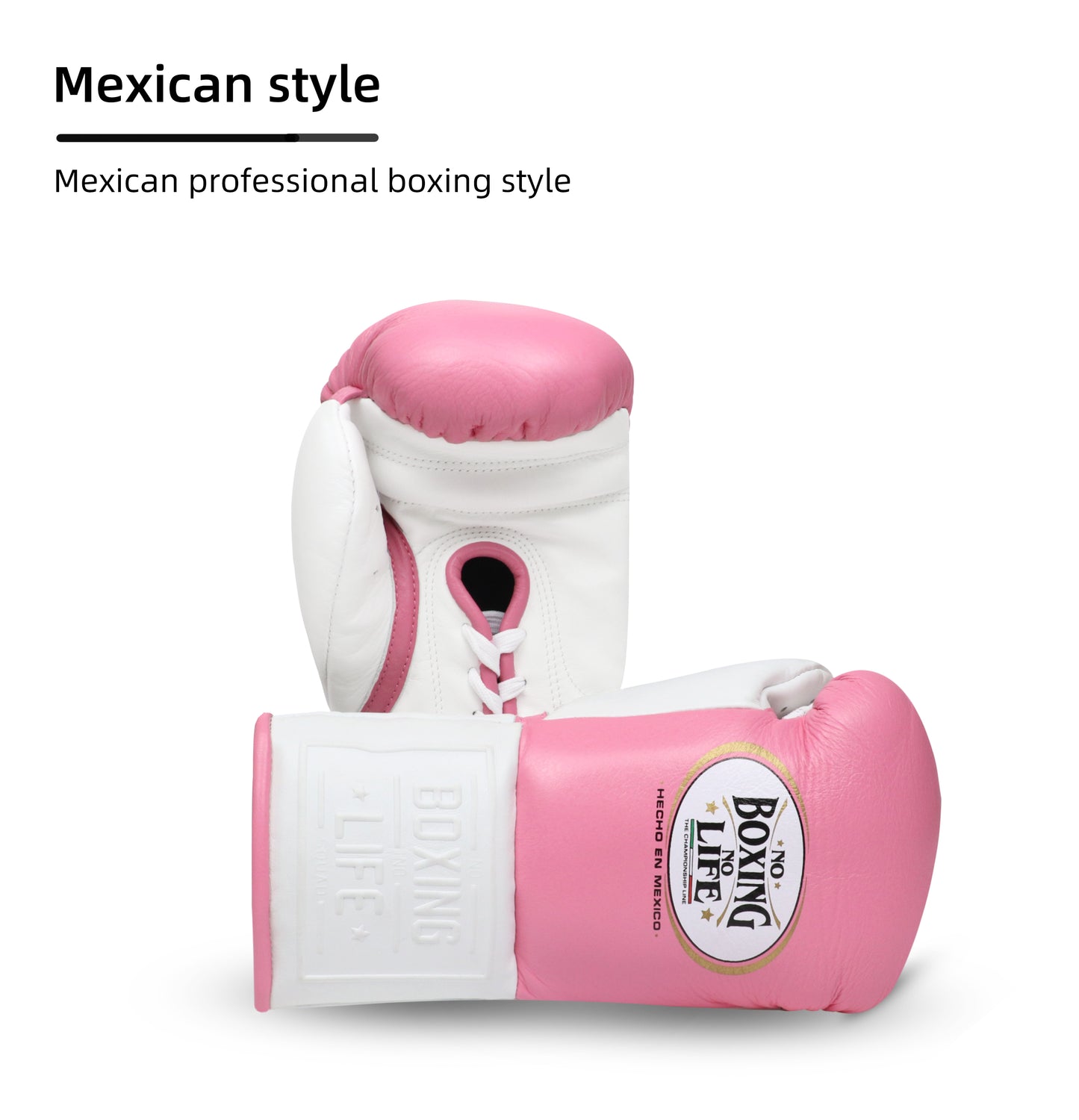 NO BOXING NO LIFE Horsehair Fight Boxing Gloves