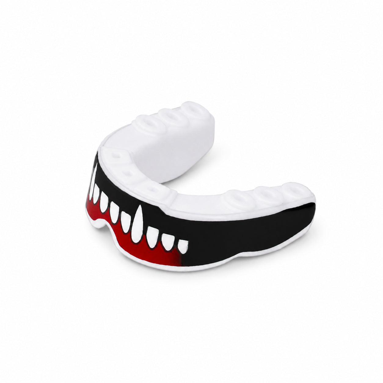 NO BOXING NO LIFE Fang Design Gel Boxing Mouthguard with Case