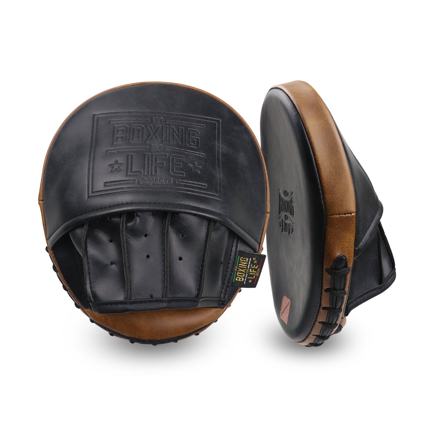 NO BOXING NO LIFE D3O Fluid Cushioning Boxing Punch Mitts – Lightweight Speed Focus Pads