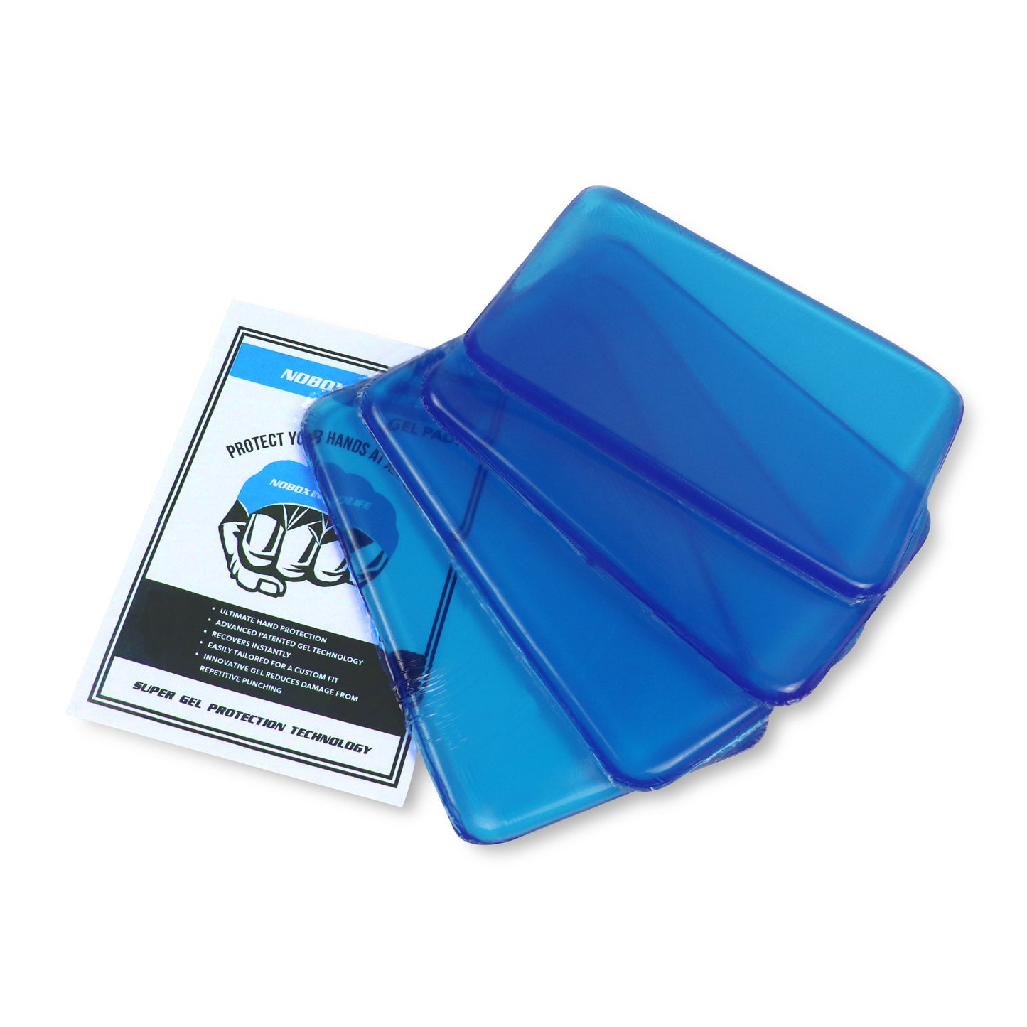 NO BOXING NO LIFE Advanced Gel Knuckle Pads for Boxing Wraps