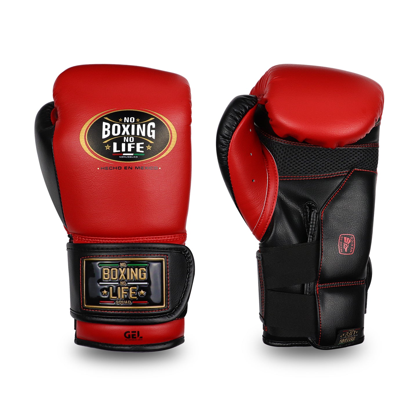 NO BOXING NO LIFE GEL Boxing Gloves – Dual Wrist Support Training Gloves