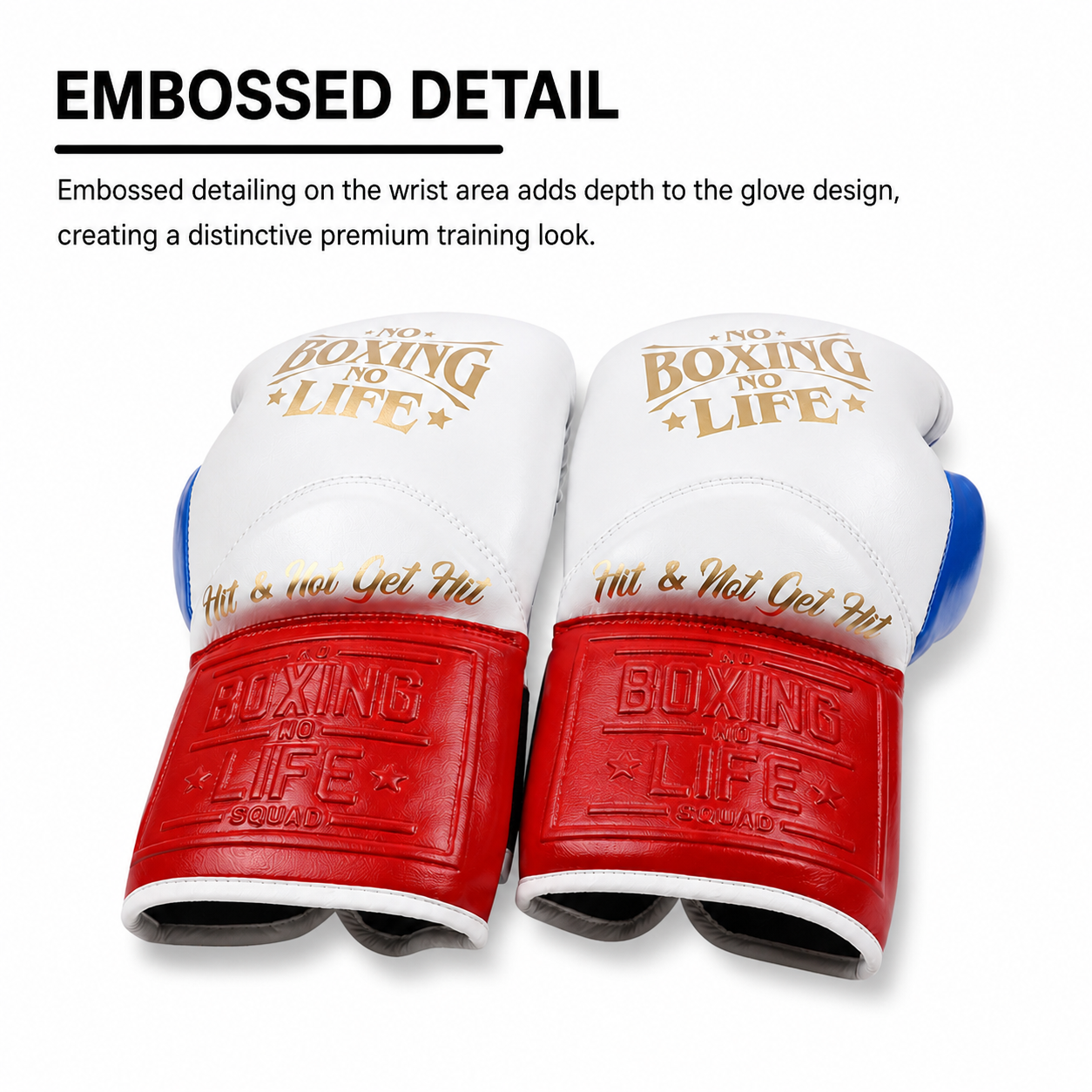 NO BOXING NO LIFE Hit & Not Get Hit Sparring Gloves