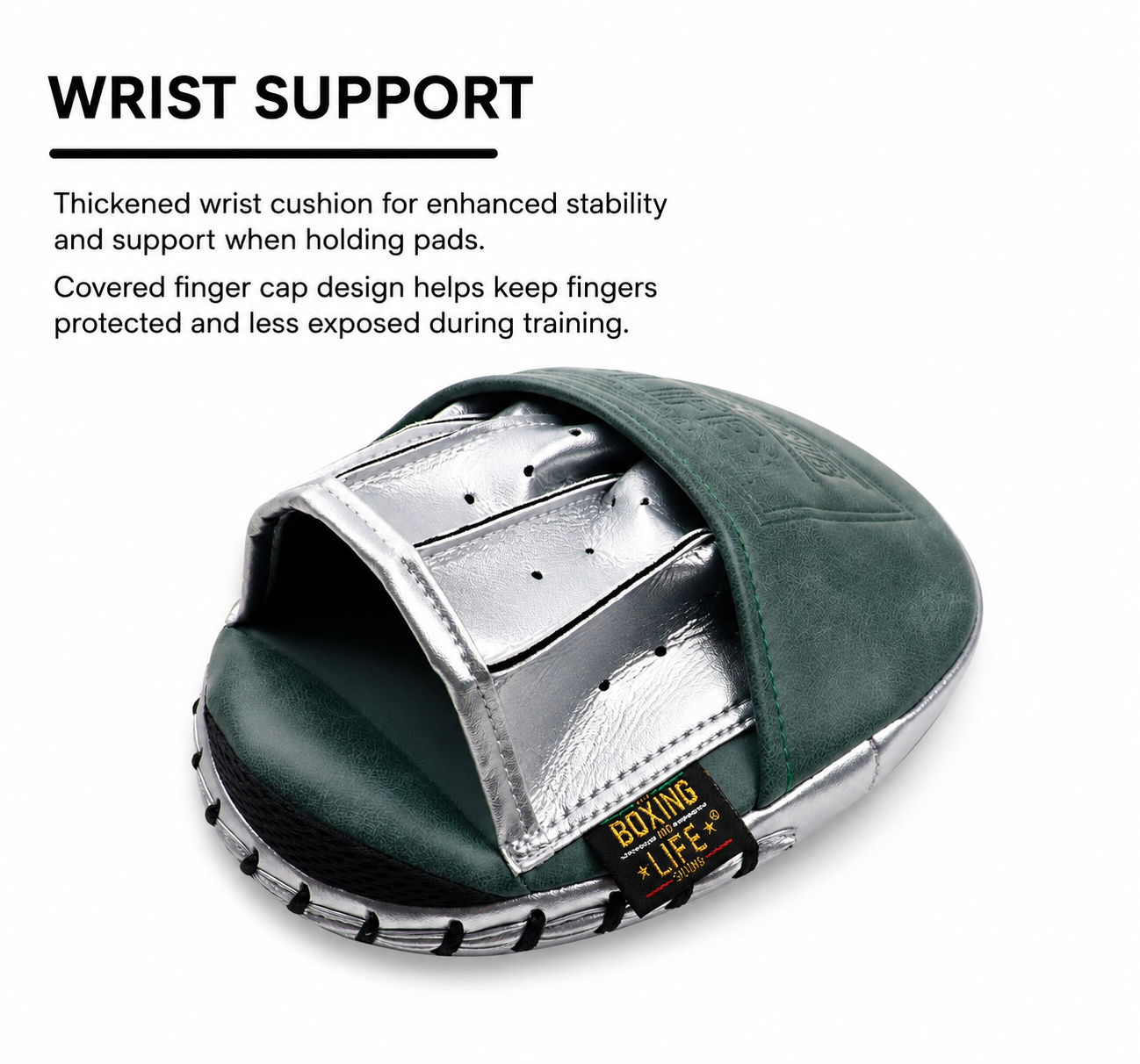 NO BOXING NO LIFE D3O Fluid Cushioning Boxing Punch Mitts – Lightweight Speed Focus Pads