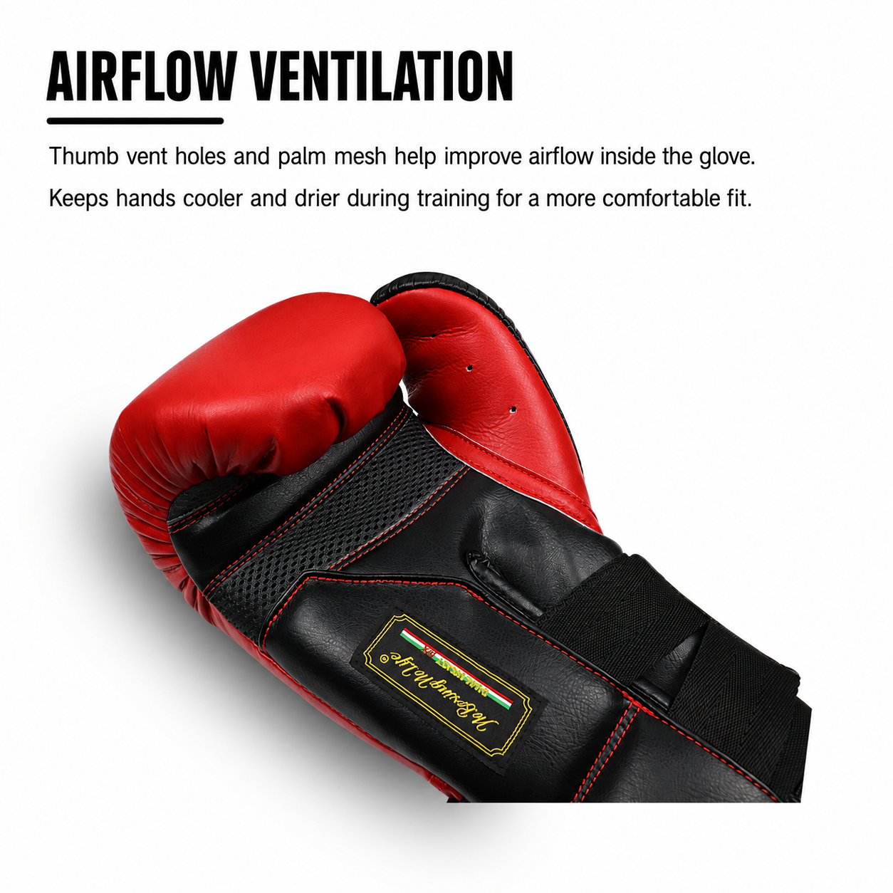 NO BOXING NO LIFE GEL Boxing Gloves – Dual Wrist Support Training Gloves