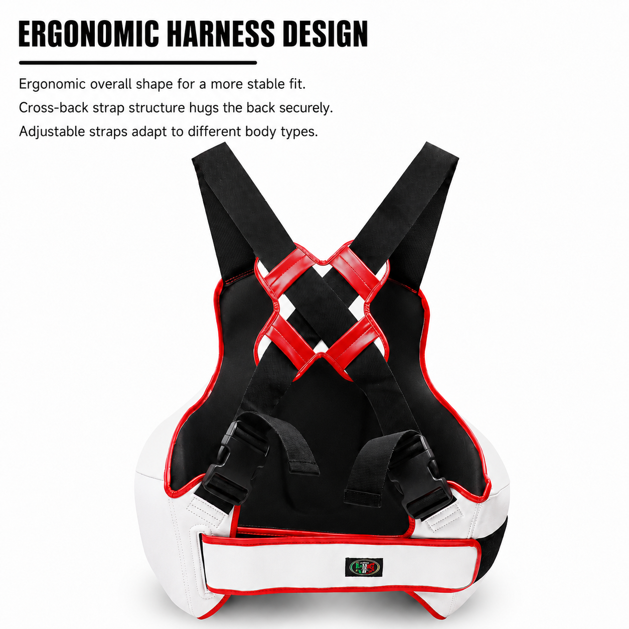 NO BOXING NO LIFE Coach Body Protector Boxing Chest Guard