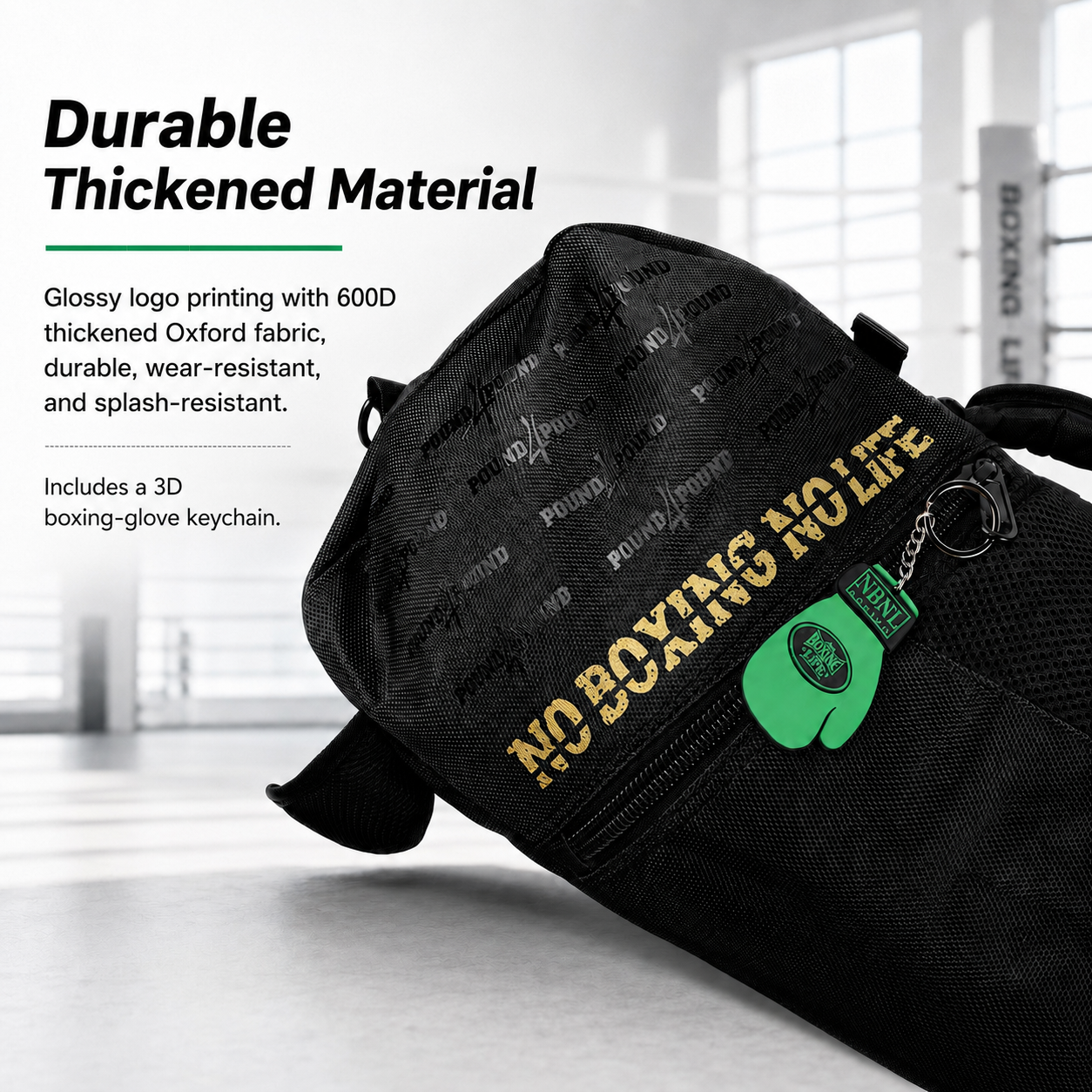 NO BOXING NO LIFE Multi-Purpose Boxing Gear Bag