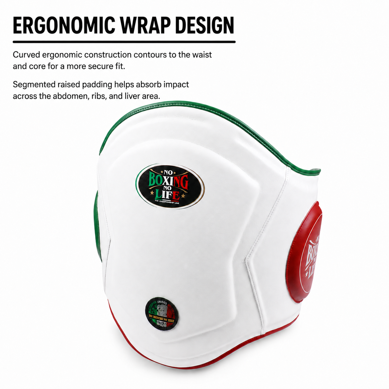NO BOXING NO LIFE Muay Thai Boxing Waist Protector