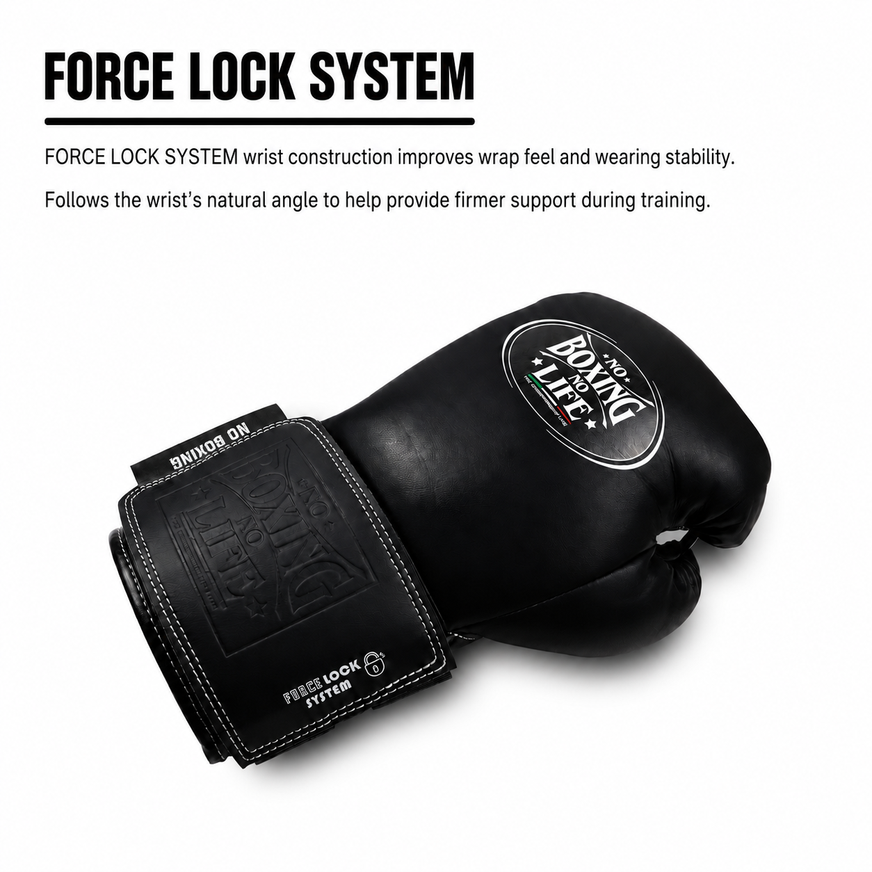 NO BOXING NO LIFE Seek and Destroy Boxing Gloves – Reinforced Hook-and-Loop Edition