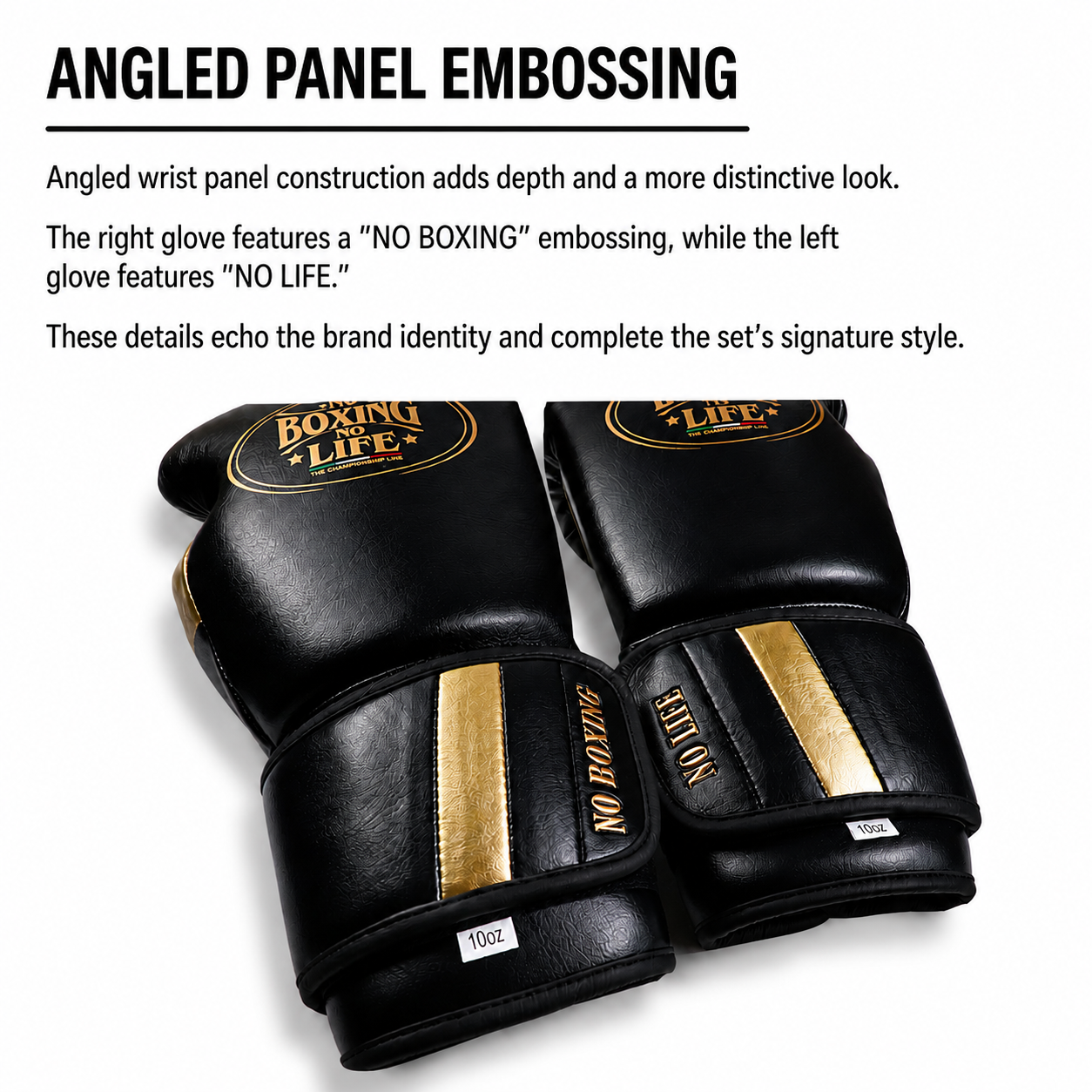 NO BOXING NO LIFE The Real Punch Boxing Gloves
