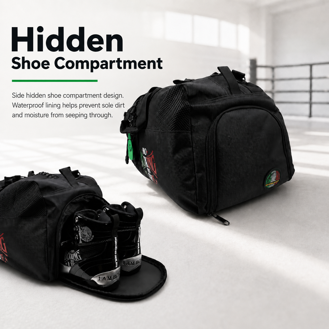 NO BOXING NO LIFE Multi-Purpose Boxing Gear Bag