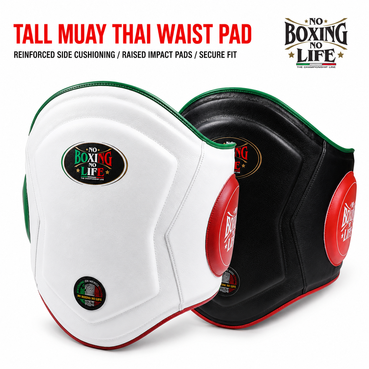 NO BOXING NO LIFE Muay Thai Boxing Waist Protector