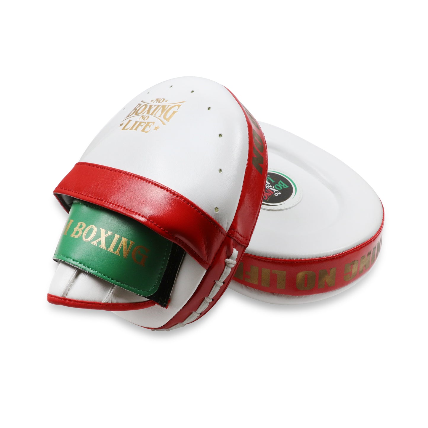NO BOXING NO LIFE Shock-Absorbing Boxing Focus Mitts