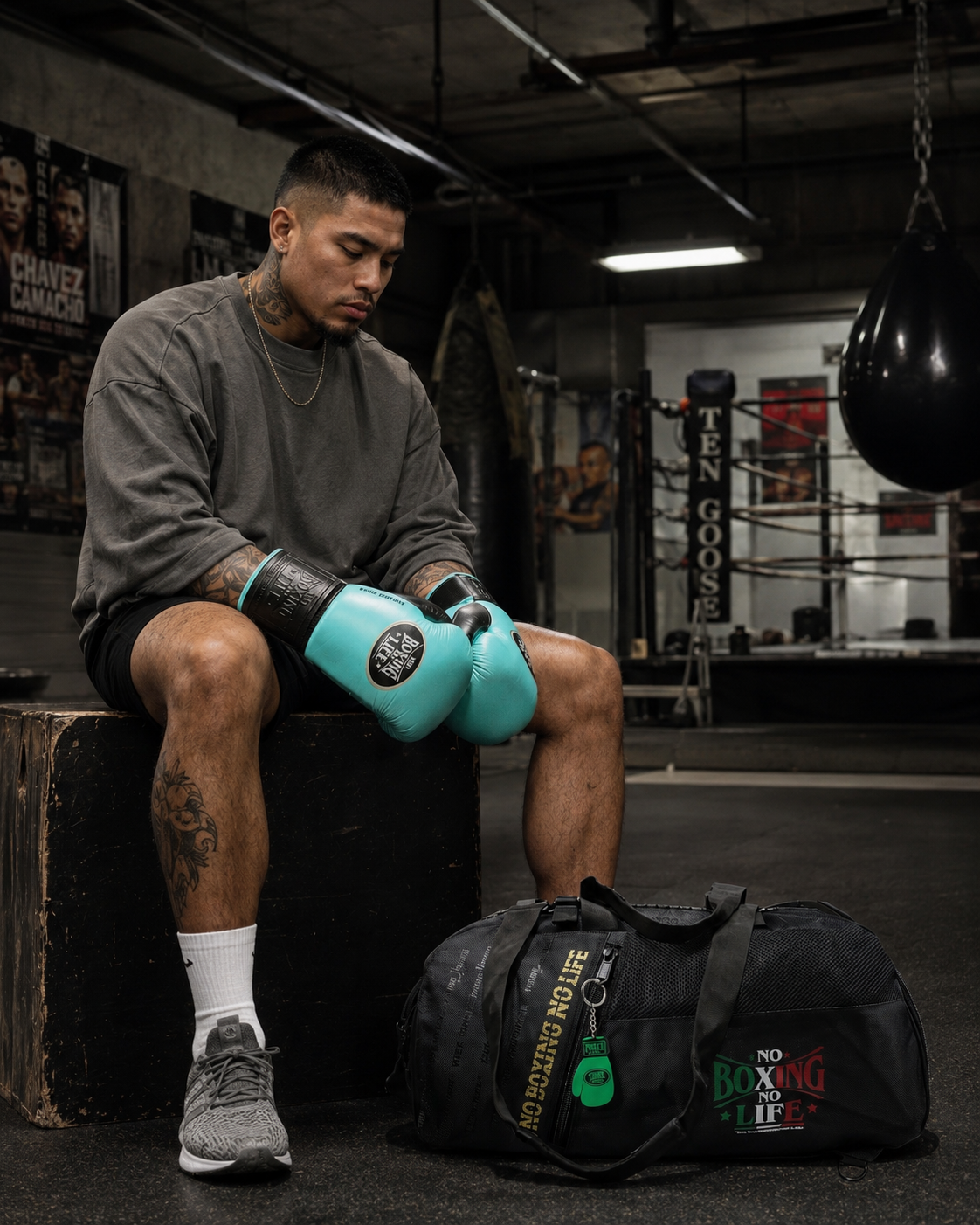 NO BOXING NO LIFE Hated Training Boxing Gloves