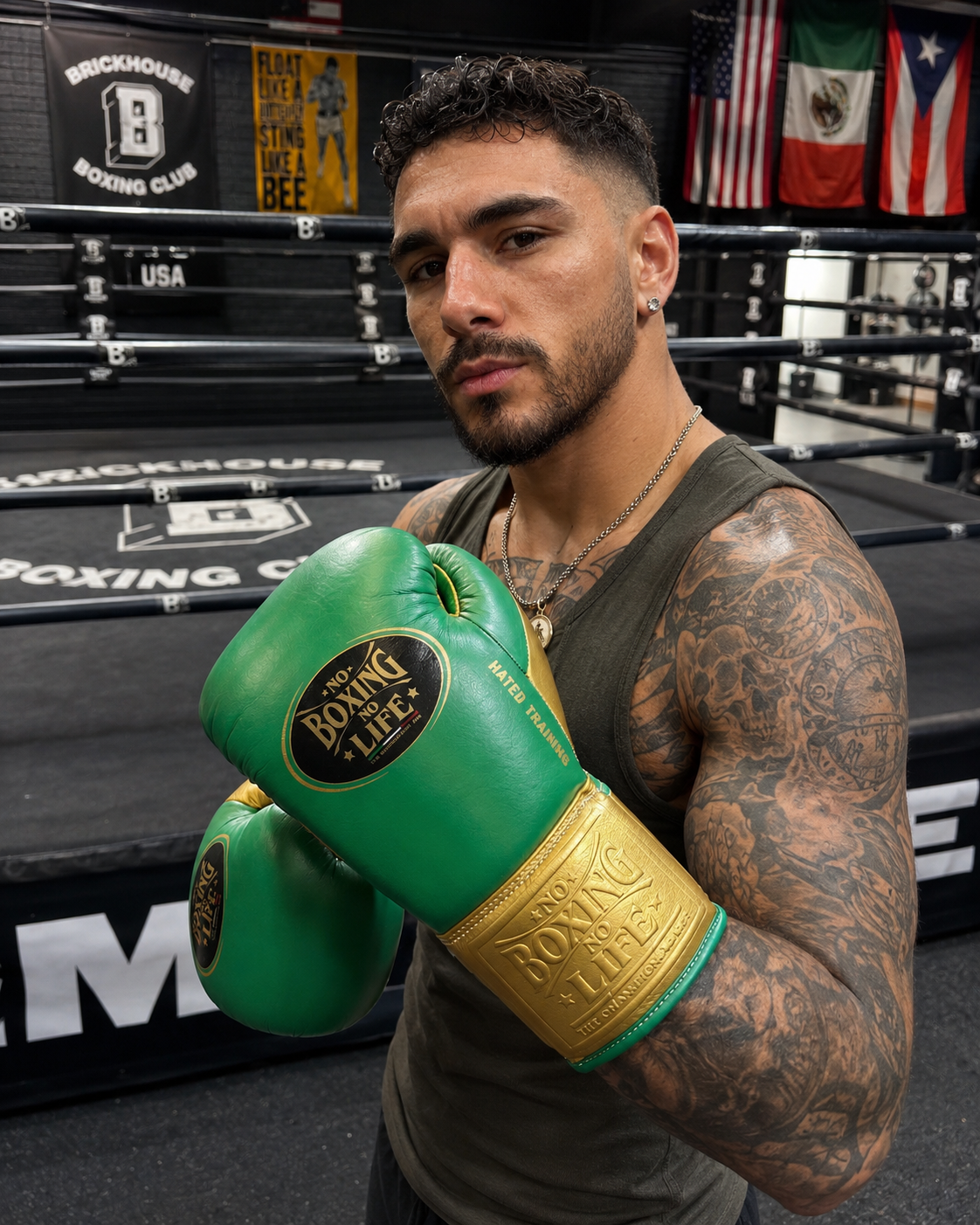 NO BOXING NO LIFE Hated Training Boxing Gloves
