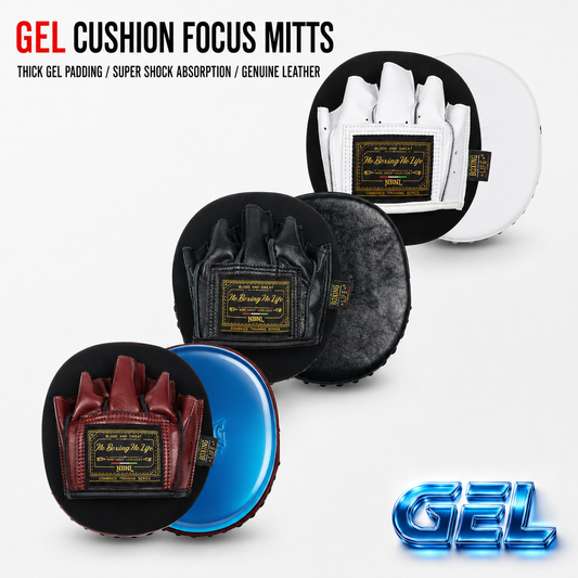 NO BOXING NO LIFE GEL Cushion Boxing Focus Mitts