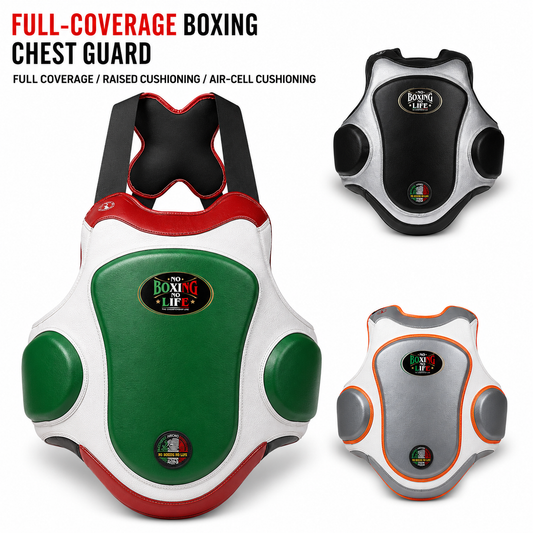 NO BOXING NO LIFE Coach Body Protector Boxing Chest Guard