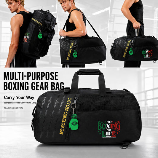 NO BOXING NO LIFE Multi-Purpose Boxing Gear Bag