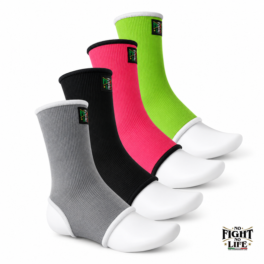 NO FIGHT NO LIFE Elastic Combat Ankle Supports – Breathable Training Ankle Guards