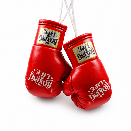 NO BOXING NO LIFE 3.5” Mini Boxing Gloves Keychain Ornament