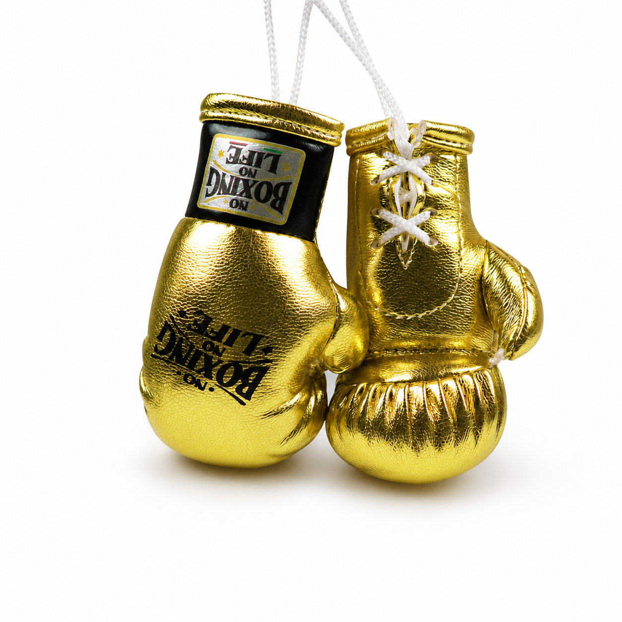 NO BOXING NO LIFE 3.5” Mini Boxing Gloves Keychain Ornament