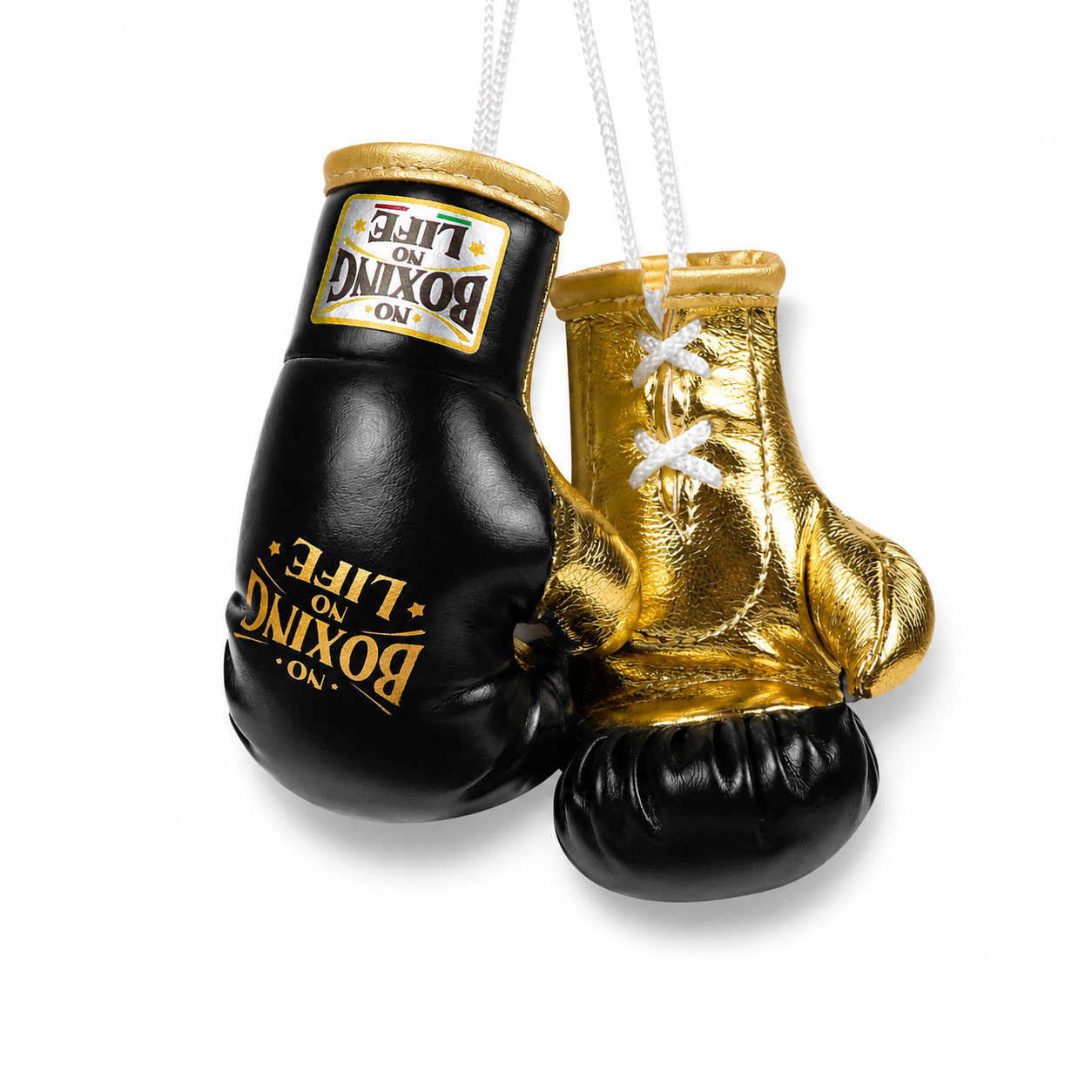 NO BOXING NO LIFE 3.5” Mini Boxing Gloves Keychain Ornament