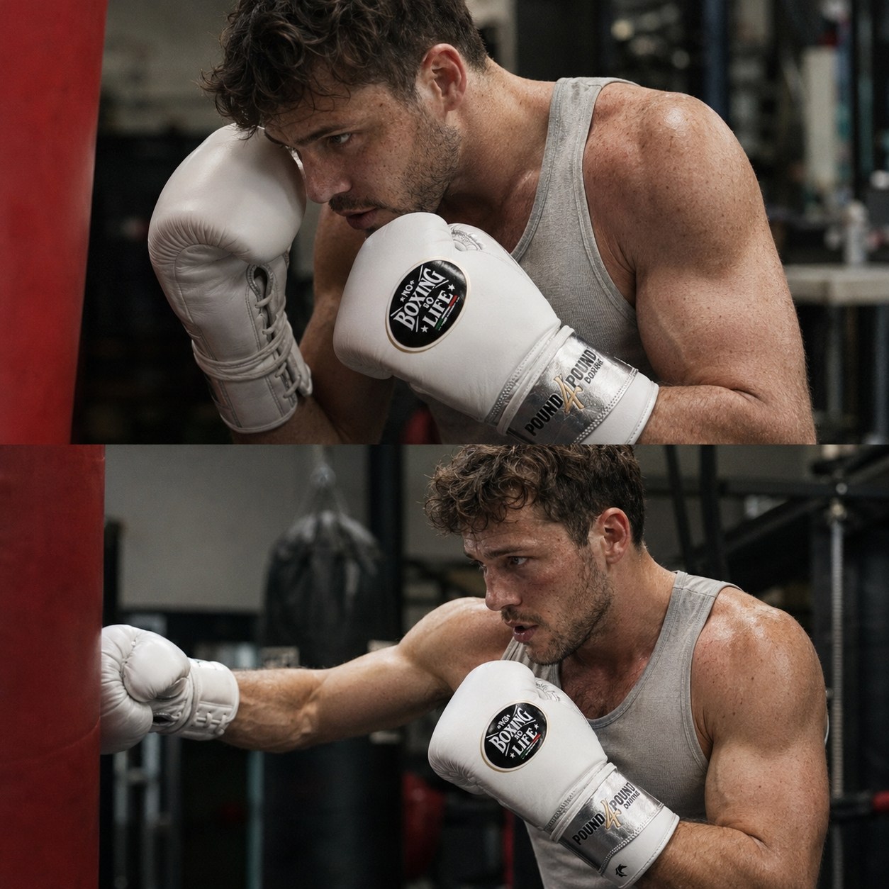 NO BOXING NO LIFE P4P Boxing Gloves – Horsehair-Like Latex Lining