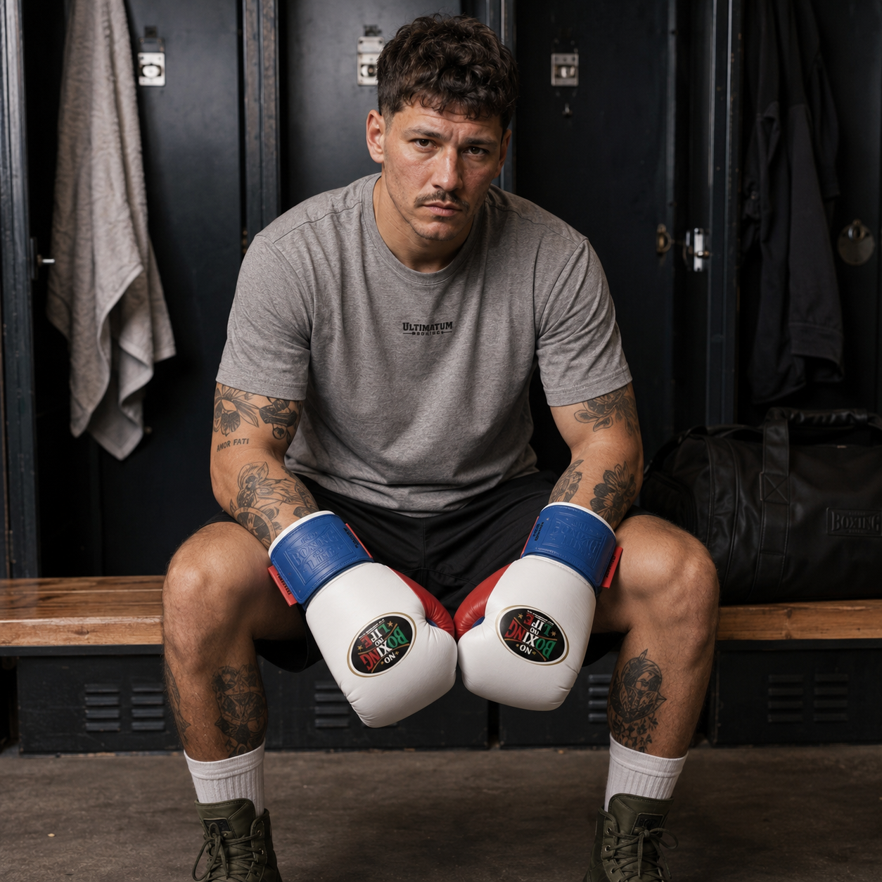 NO BOXING NO LIFE Seek and Destroy Boxing Gloves – Reinforced Hook-and-Loop Edition