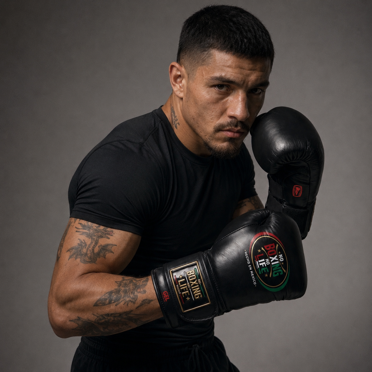 NO BOXING NO LIFE GEL Boxing Gloves – Dual Wrist Support Training Gloves