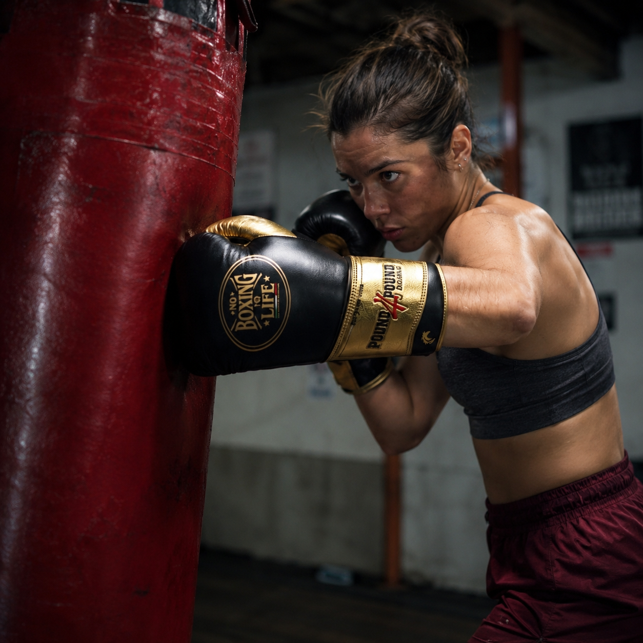 NO BOXING NO LIFE P4P Boxing Gloves – Horsehair-Like Latex Lining