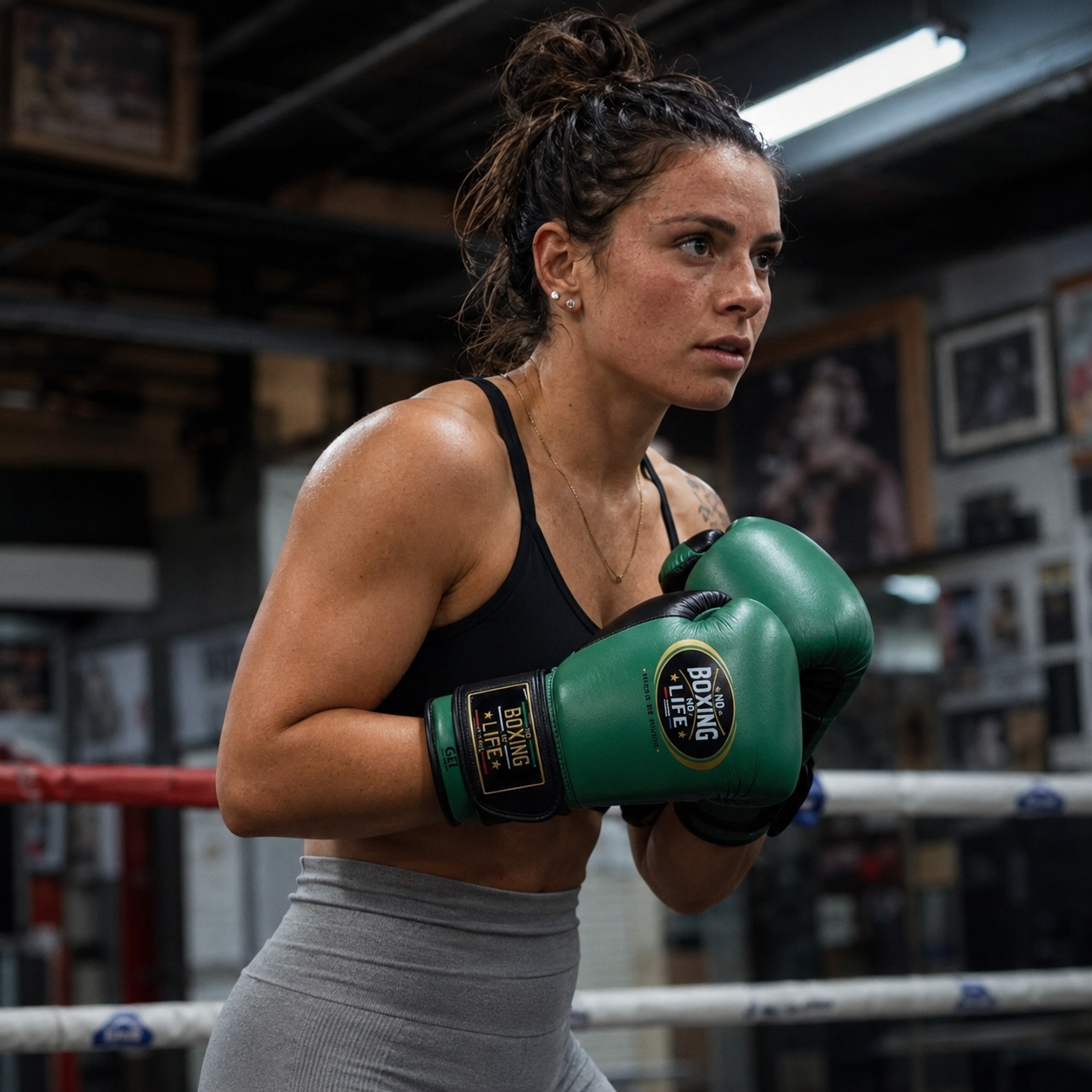 NO BOXING NO LIFE GEL Boxing Gloves – Dual Wrist Support Training Gloves