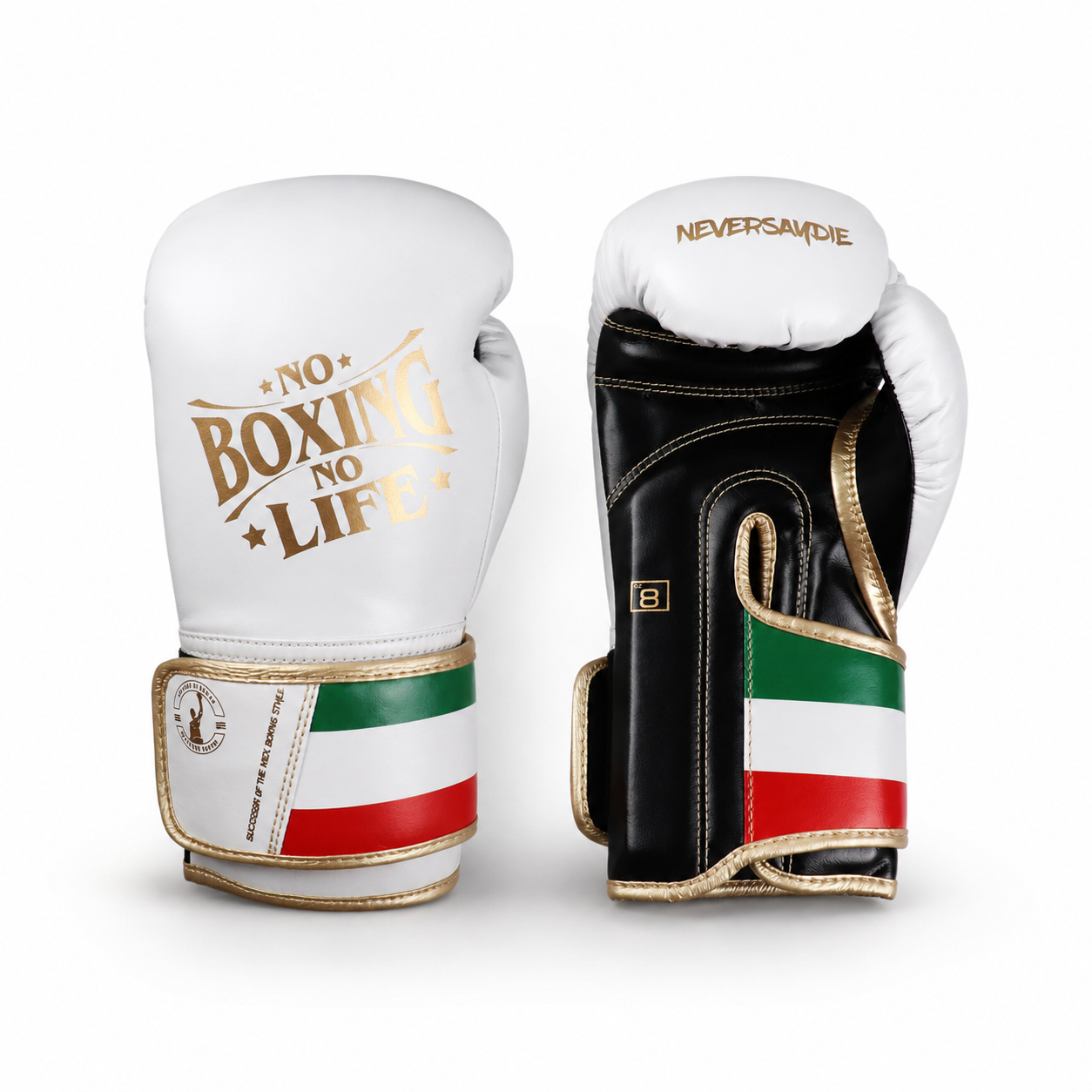 NO BOXING NO LIFE Mexican Style Training Boxing Gloves