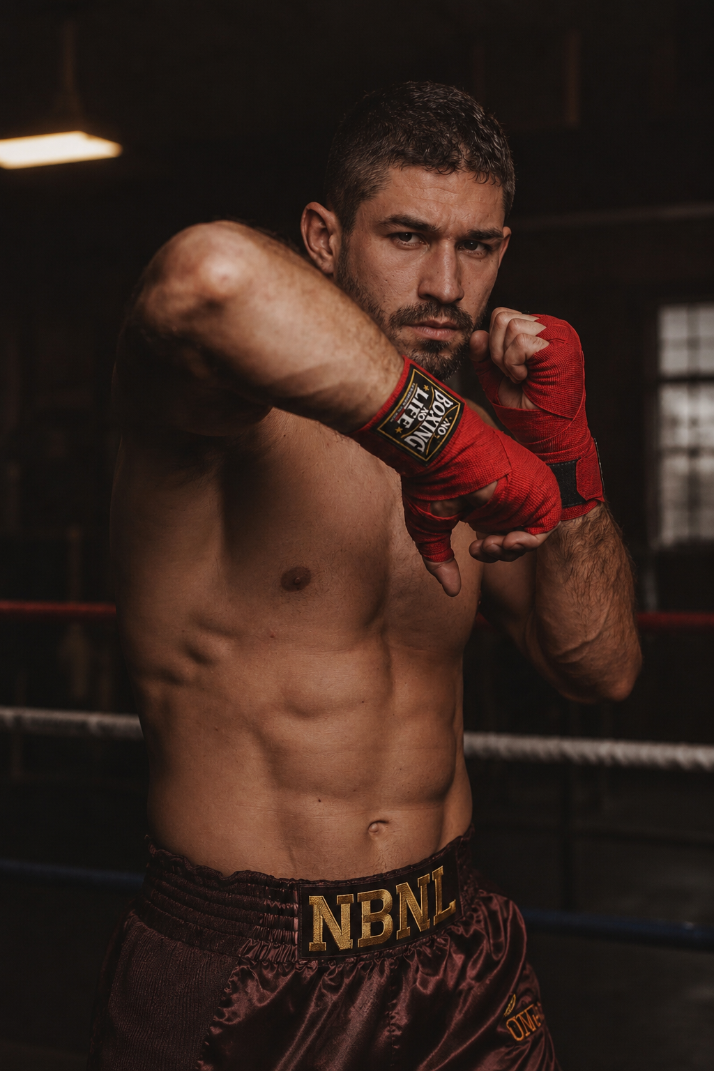 NO BOXING NO LIFE Elastic Mexican Hand Wraps