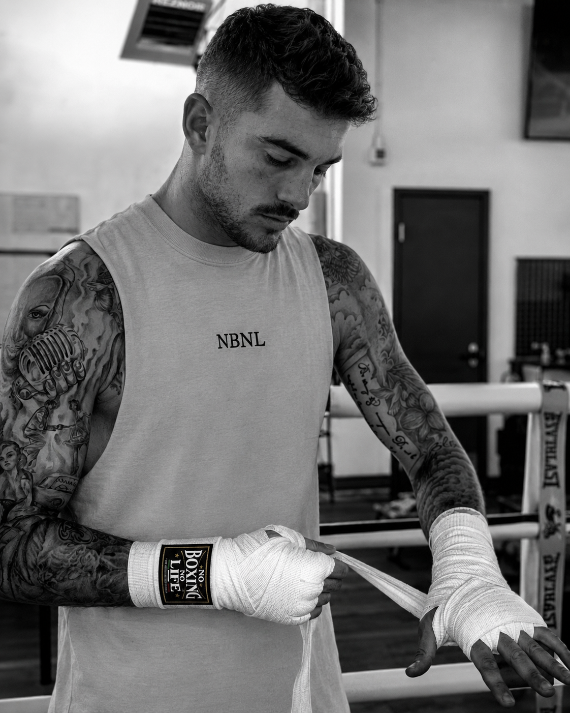 NO BOXING NO LIFE Elastic Mexican Hand Wraps