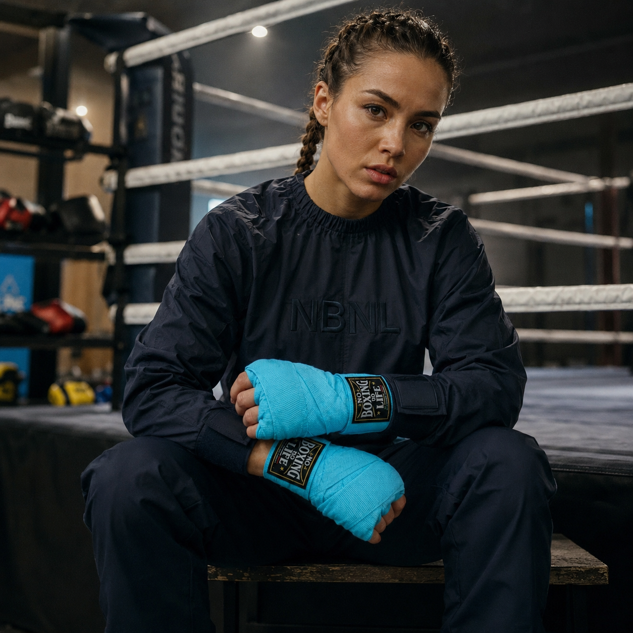 NO BOXING NO LIFE Elastic Mexican Hand Wraps
